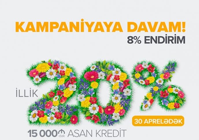 Bayramlar bitdi, endirimlər isə bitmədi!