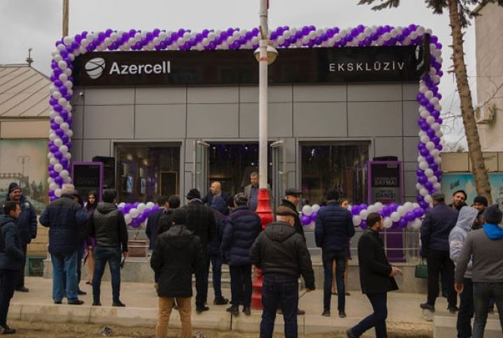Azercell-dən daha bir eksklüziv mağaza
