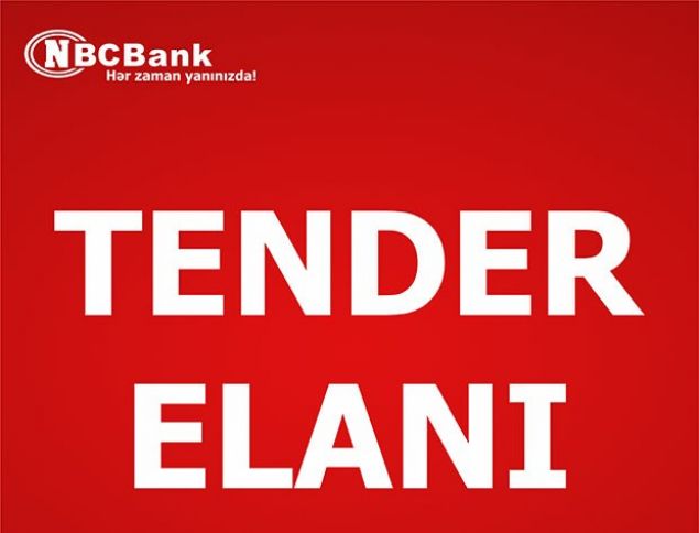 "NBC Bank" poliqrafiya şirkətləri arasında Tender elan edir