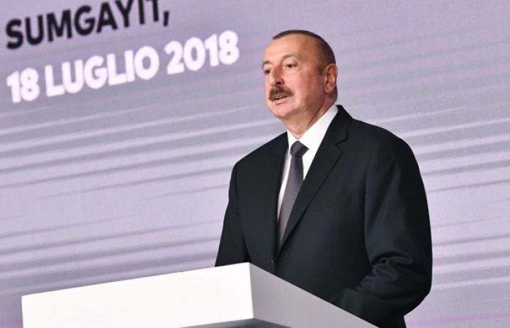 "Bu ölçüdə və bu səviyyədə sənaye müəssisəsi tikilməmişdir"