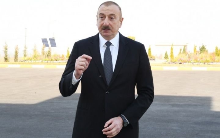 Ağdam şəhərinin baş planı təqdim olundu, şəhərin bərpasının təməl daşı qoyuldu