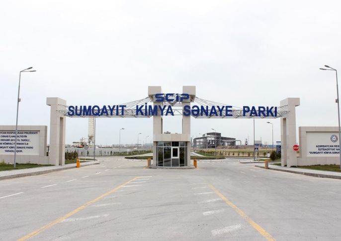 Sumqayıt Kimya Sənaye Parkının ixracı 50%-ə yaxın artıb
