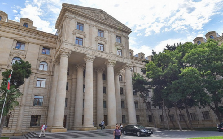 Azərbaycan Ermənistana cavab verdi