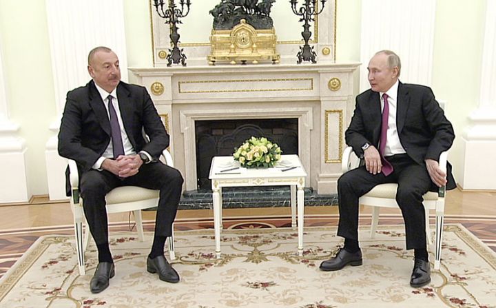 Putin: "Bu gün Rusiya ilə Azərbaycan arasında münasibətlər çox uğurla inkişaf edir"