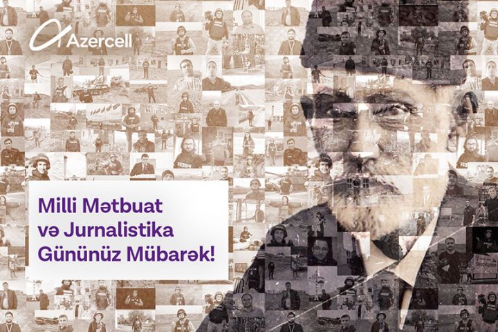Azercell media nümayəndələrini təbrik edir