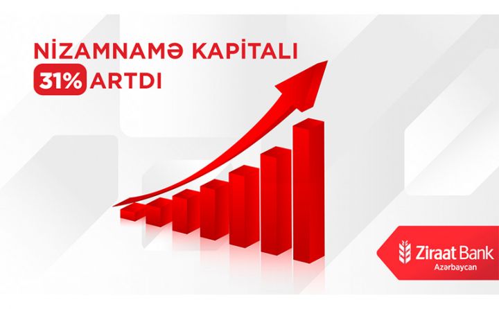 “Ziraat Bank Azərbaycan”ın nizamnamə kapitalı artırıldı