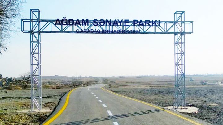 Ağdam Sənaye Parkının ərazisi minalardan tam təmizlənib