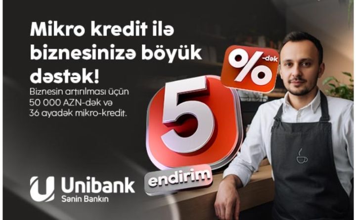Bank yay kampaniyasını avqustun 31-dək uzatdı - mikro kreditlərə 5%-dək endirim
