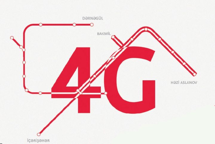 İlk dəfə metroda 4G xidməti!