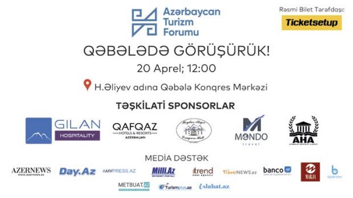 Qəbələdə Turizm Forumu keçiriləcək