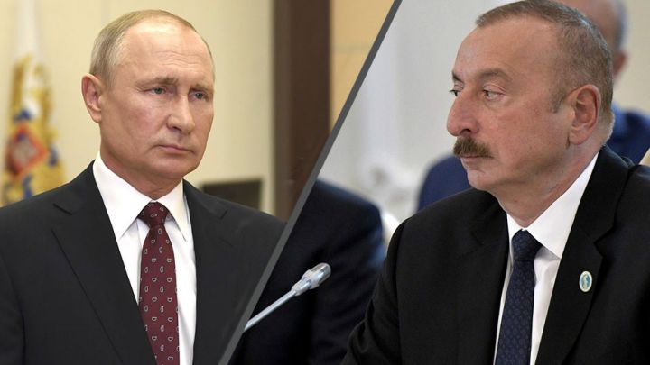 İlham Əliyev Rusiyadadır, Putin ilə görüşü başlayıb