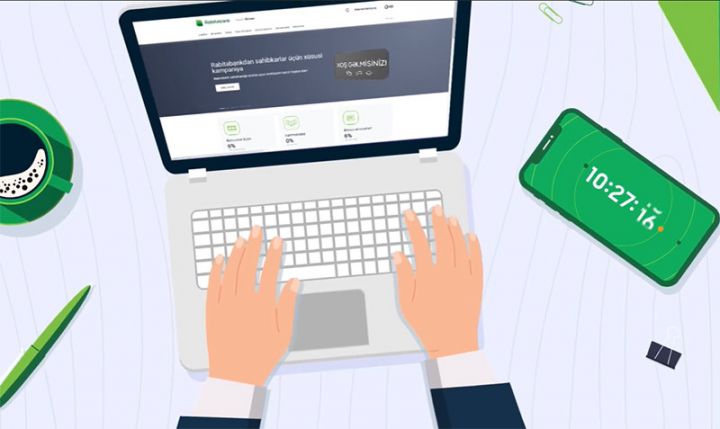 Rabitəbankın İnternet Bankçılıq xidməti yeniləndi - VİDEO