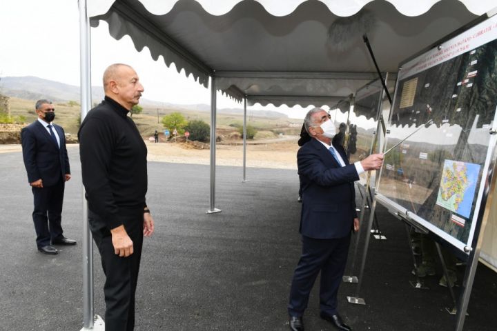 Hadrut-Cəbrayıl-Şükürbəyli, Tuğ-Hadrut və Füzuli-Hadrut yolları tikilir - YENİLƏNİB