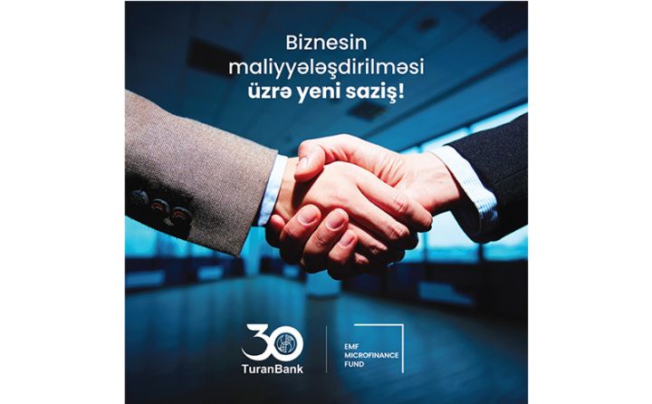 TuranBank nüfuzlu maliyyə qurumundan kredit cəlb edib!