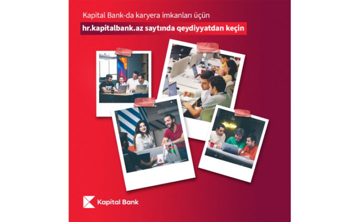 Kapital Bank-da İT mütəxəssisləri üçün iş imkanı