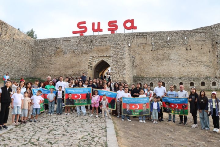 “Cahan Şirkətlər Qrupu”nun təşəbbüsü ilə Naxçıvanda yaşayan şəhid ailələri azad edilmiş ərazilərə səfər ediblər