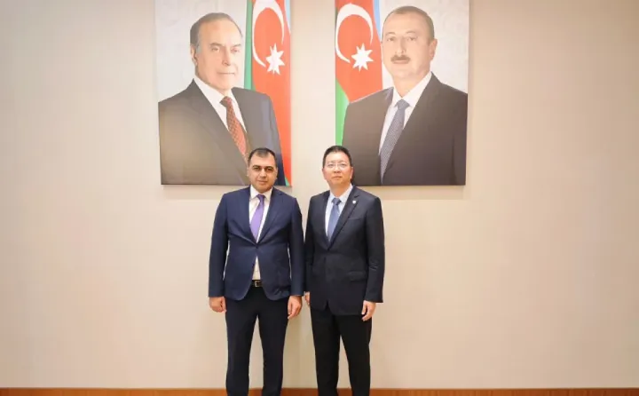 Dövlət Neft Fondunun müavini Çin şirkətinin sədrilə görüşüb, razılığa gəlinib
