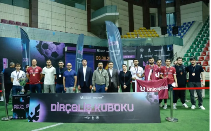 Unicapital “Dirçəliş Kuboku” xeyriyyə futbol turnirinin bürünc medalçısı oldu