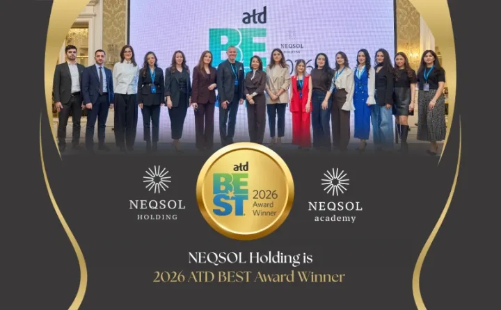 NEQSOL Holding istedadların inkişafında uğurlarına görə ATD BEST Award 2026 mükafatına layiq görülüb